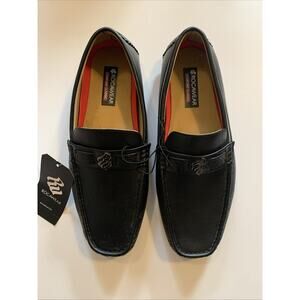 Rocawear Shoes - Men's Dwight Comfort Classic Black Slip On Loafers Size: 12